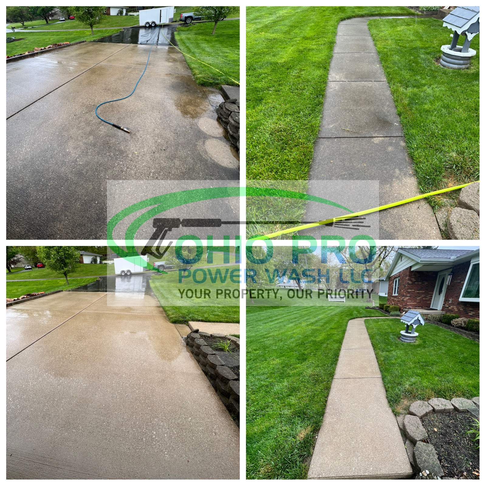 Concrete Cleaning in Lancaster, OH